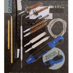 DAC GUNMASTER SLIM LINE 20 PIECE .223/.308 UNIVERSAL CLEANING KIT WITH RACHET HANDLE AND BIT SET