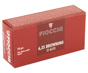 FIOCCHI 25ACP 50GR FMJ 50/1000 — view 2