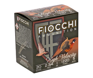 FIOCCHI 20GA #5 HV LEAD HUNT 25/250 — view 2