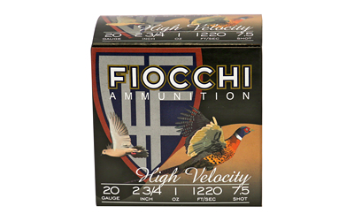 FIOCCHI 20GA #7.5 HV LD HUNT 25/250 — view 1