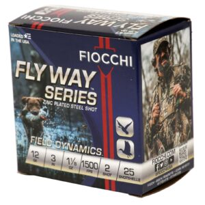 FIOCCHI STEEL WATERFOWL AMO 12GA 3 IN 1 1/8 OZ #BB 1500FPS 25-RD ( 10 BOXES PER CASE)