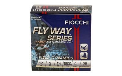 FIOCCHI 12GA #4 FLYWAY STEEL 25/250 — view 1