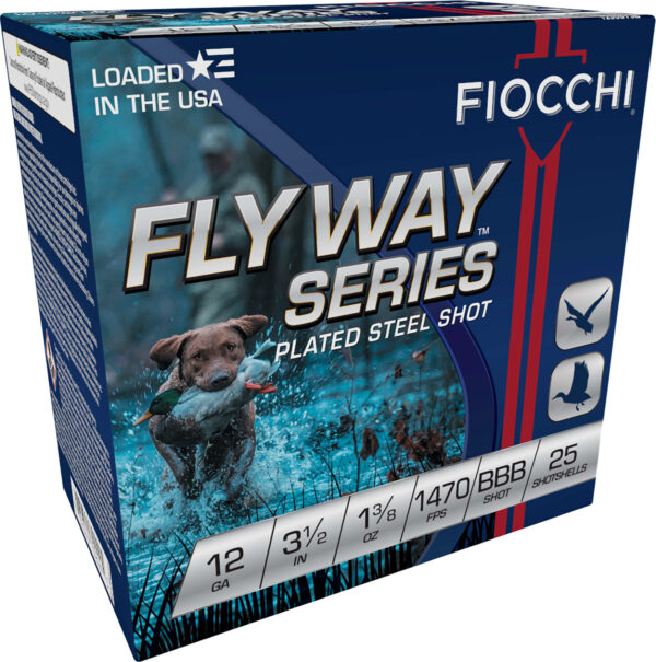 Fiocchi 1235ST3B Flyway  12Gauge 3.50" 1 3/8oz BBBShot 25 Per Box/10 Case — view 1