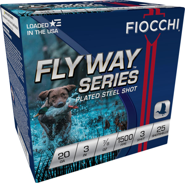Fiocchi 203ST3 Flyway  20Gauge 3" 7/8oz 3Shot 25 Per Box/10 Case — view 1