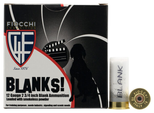 Fiocchi 12BLANK Shotgun Blank 25 Per Box/10 Case — view 1