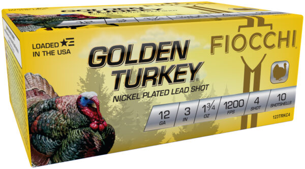 FIO GOLDEN TKY 12GA 3 #4 NICKEL 10/10 — view 1