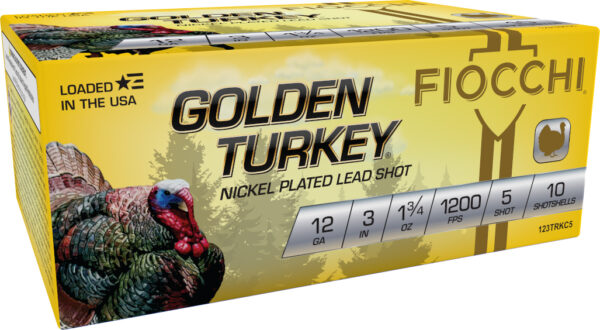 FIO GOLDEN TKY 12GA 3 #5 NICKEL 10/10 — view 1