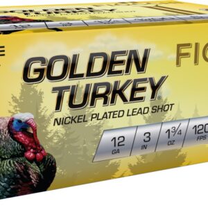 FIOCCHI GOLDEN TURKEY AMO 12GA 3 IN 1 3/4 OZ #6 1325FPS 10-RD ( 10 BOXES PER CASE)
