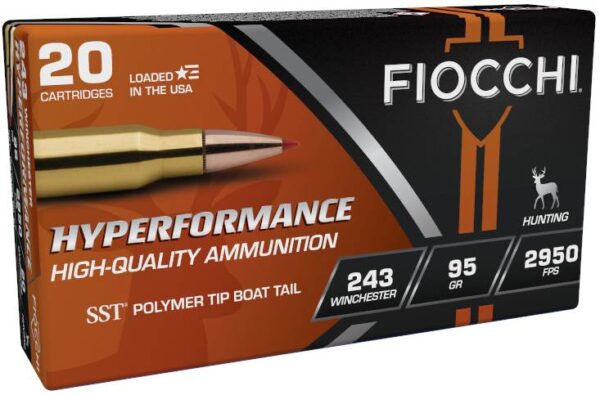 FIOCCHI AMO 243 WIN 95GR SST 20-RD ( 10 BOXES PER CASE ) — view 1