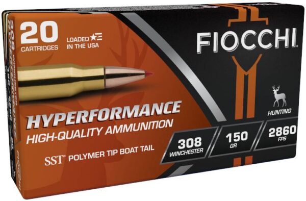 FIOCCHI AMO 308 WIN 150GR SST 20-RD ( 10 BOXES PER CASE ) — view 1