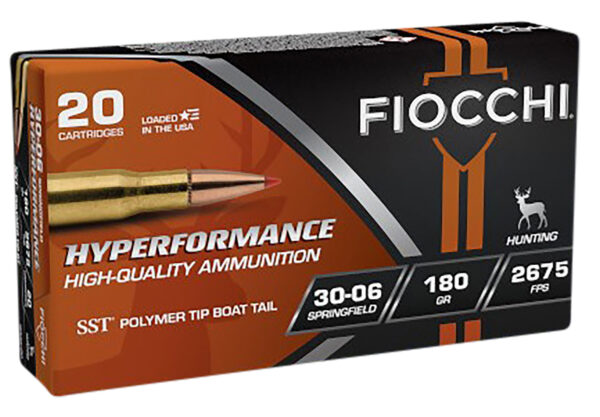 Fiocchi 3006HSC Hyperformance  30-06Springfield 180gr Super Shock Tip 20 Per Box/10 Case — view 1