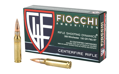FIOCCHI 308WIN 150GR FMJBT 20/200 — view 1