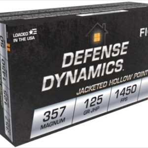 FIOCCHI AMO 357 MAG 125GR JHP 50RD  (20 BOX CASE)