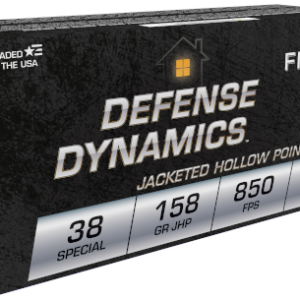FIOCCHI AMO 38 SPECIAL 158GR JHP 50-RD ( 20 BOXES PER CASE )