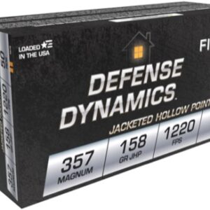 FIOCCHI AMO 357 MAG 158GR JHP 50-RD ( 20 BOXES PER CASE )