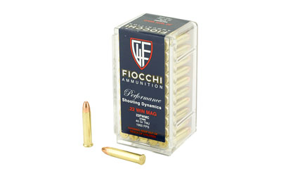 FIOCCHI 22WMR 40GR FMJ 50/2000 — view 1