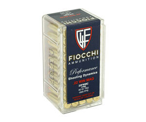 FIOCCHI 22WMR 40GR FMJ 50/2000 — view 2
