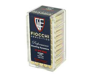 FIOCCHI 22WMR 40GR FMJ 50/2000 — view 3