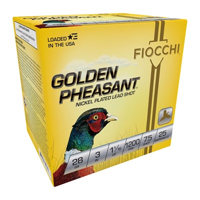 GOLDEN PHEASANT 28 GAUGE 3'' 1-1/16OZ #7.5 SHOT 25/BOX — view 1