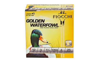FIOCCHI 12GA #4 GOLDEN 25/250 — view 1