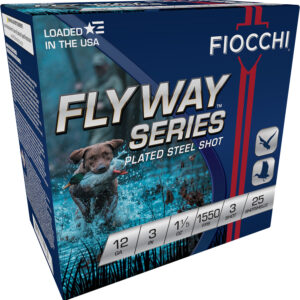 Fiocchi 123ST153 Flyway  12Gauge 3" 1 1/5oz 3Shot 25 Per Box/10 Case