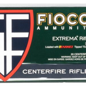 FIOCCHI AMO 243 WIN 80GR BARNES TTSX  20-RD ( 10 BOXES PER CASE )