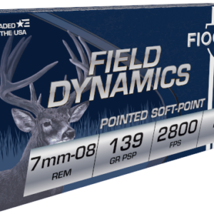 FIOCCHI AMO 7MM-08 REM 139GR PSP 20RD ( 10 PER CASE )
