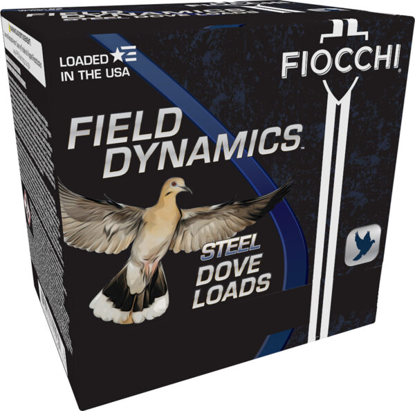 Fiocchi 12DLS187 Field Dynamics Dove & Quail 12Gauge 2.75" 1 1/8oz 7Shot 25 Per Box/10 Case — view 1