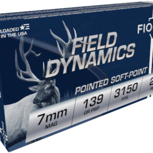 FIOCCHI AMO 7MM REM MAG 139GR PSP 20-RD (10 BOXES PER CASE)