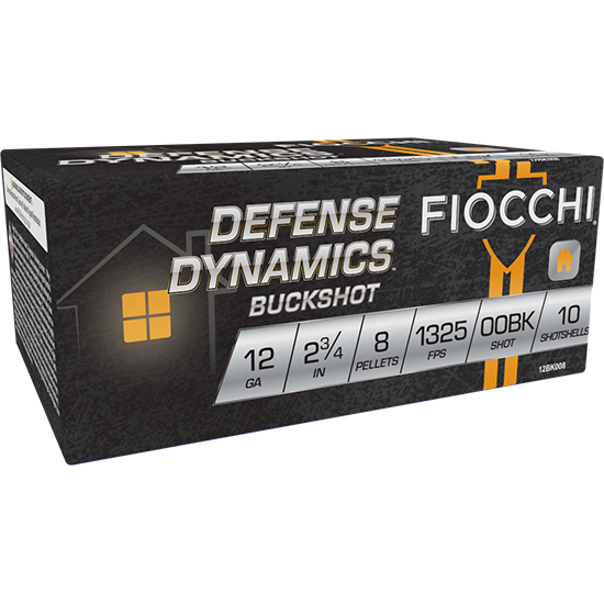 FIO DEFENSE DYNAMICS 12GA 2.75 8P BUCK 10/25 — view 1
