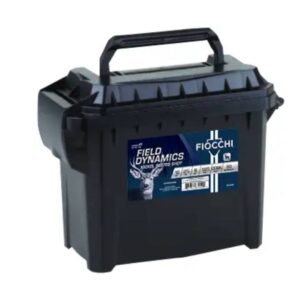 FIOCCHI BUCKSHOT AMO 12GA 2.75 IN 9PEL 1BK LOW RECOIL 80RD FIELD BOX