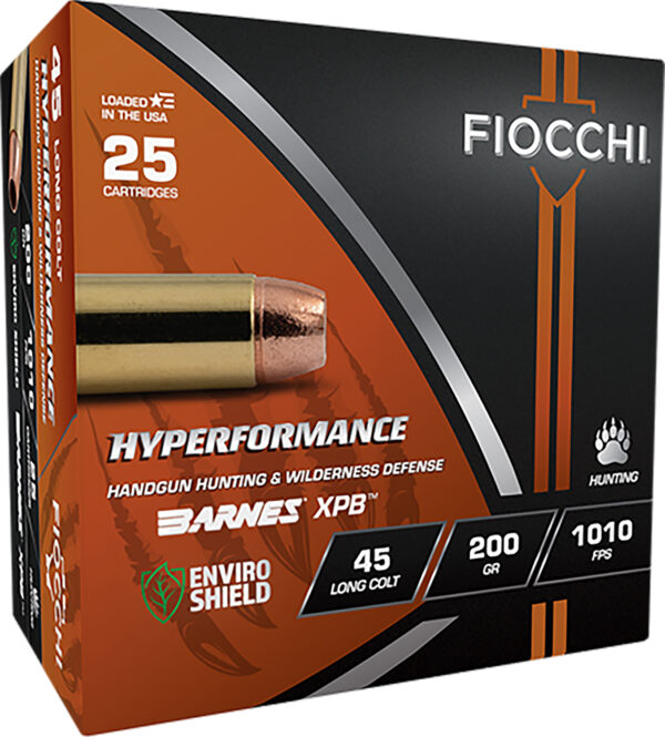 Fiocchi 45LCBA Hyperformance  45Colt 200gr XPB 25 Per Box/8 Case — view 1