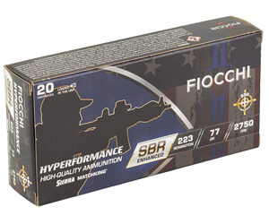 FIOCCHI HYPR SBR 223REM 77GR 20/200 — view 2
