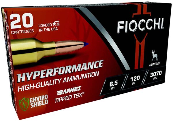 FIOCCHI AMO 6.5 PRC 120GR BARNES TTSX  20-RD ( 10 BOXES PER CASE ) — view 1