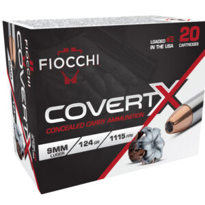 FIO 9MM 124GR COVERTX JHP 20R