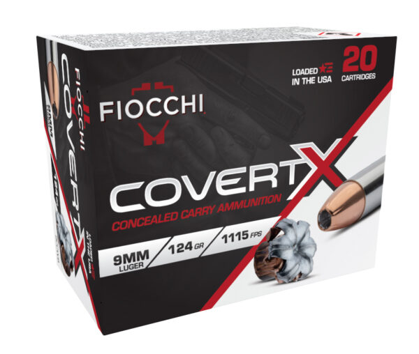 FIO 9MM 124GR COVERTX JHP 20R — view 1