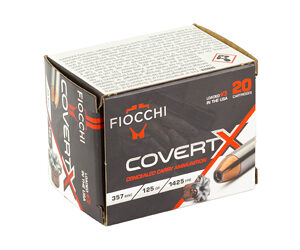 FIOCCHI COVERT X 357MAG 125GR 20/200 — view 2