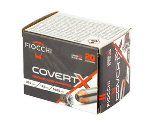 FIOCCHI COVERT X 357MAG 125GR 20/200 — view 3