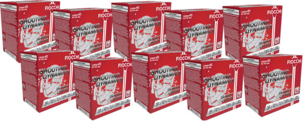 FIOCCHI 12GA 2.75" 1-1/8OZ - #7.5 1165FPS 250RD CASE LOT — view 1