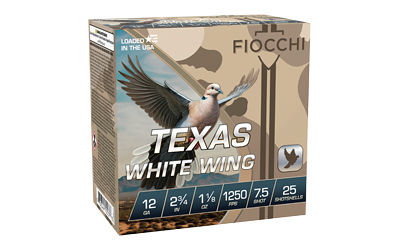FIOCCHI TX WW 12GA 2.75" 7.5 100/200 — view 1