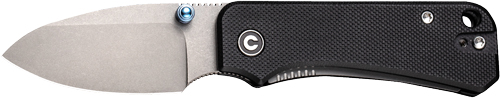 CIVIVI KNIFE BABY BANTER 2.34" - BLACK G10/GRAY STONEWASH — view 1