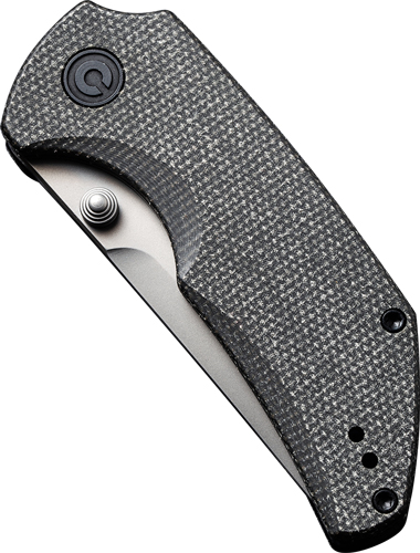CIVIVI KNIFE THUG 2 2.69" DARK - GREEN MICARTA/SILVER BLADE — view 1