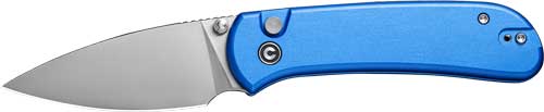 CIVIVI KNIFE QUIBIT 2.98" BLUE - /SATIN FINISH BUTTON LOCK — view 1