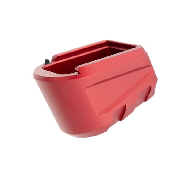 Tyrant CNC TDP365MAGEXRED  Magazine Extension 9mm Fits Sig P365 X Macro 3rd Red Aluminum — view 1