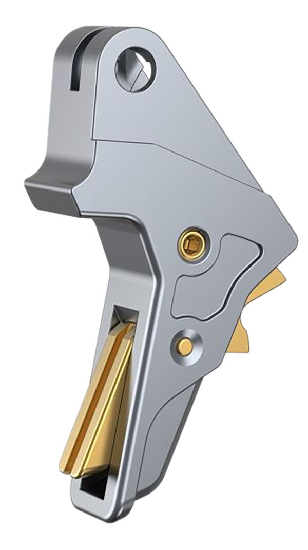 Tyrant CNC TDMPTRIGFSCGREY/GOLD   Gray Fits S&W M&P Full-Size & Compact — view 1