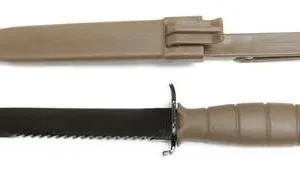 GLOCK KNIFE DARK EARTH FIELD KNIFE WITH SAW PACKAGED — view 4