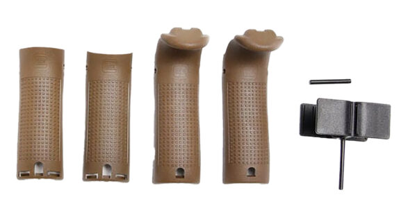 Glock 30870  Backstrap/Beavertail Set Dark Earth Polymer — view 1