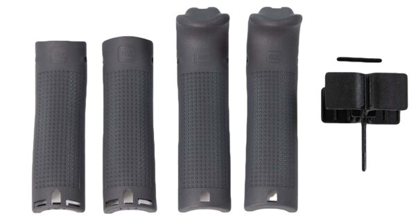 Glock 39709  Backstrap/Beavertail Set Gray Polymer — view 1