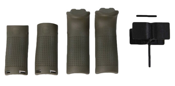 Glock 39844  Backstrap/Beavertail Set Battlefield Green Polymer — view 1