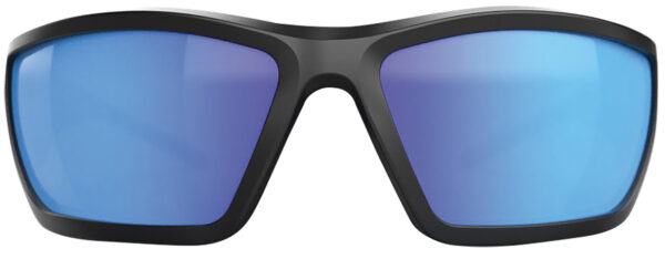 Glock AS41040 Blue Line Tactical Glasses Blue Mirror Lens Black Frame — view 1